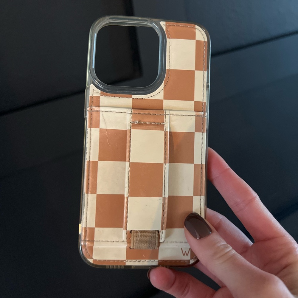 Checkered Walli Phone Case